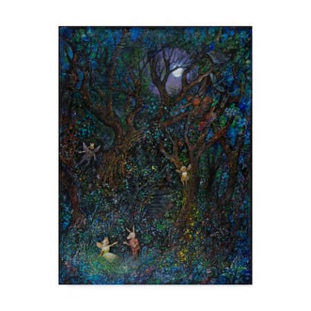 Bill Bell 'Midsummer Nights Dream' Canvas Art,35x47
